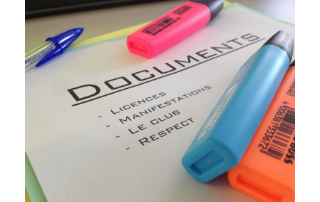 Modification des horaires de récupération des dossiers d'inscription
